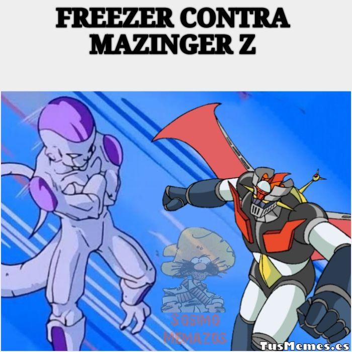 Meme Freezer contra Mazinger Z