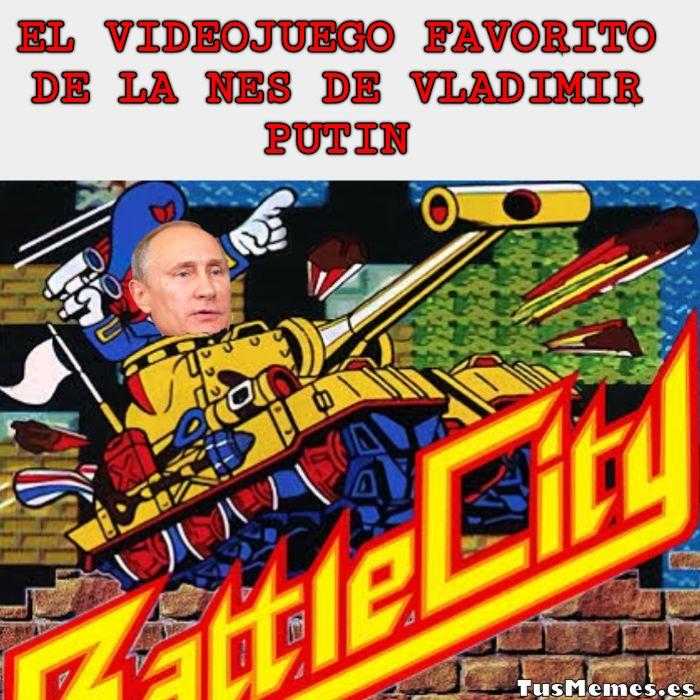 Meme El videojuego favorito de la NES de Vladimir Putin